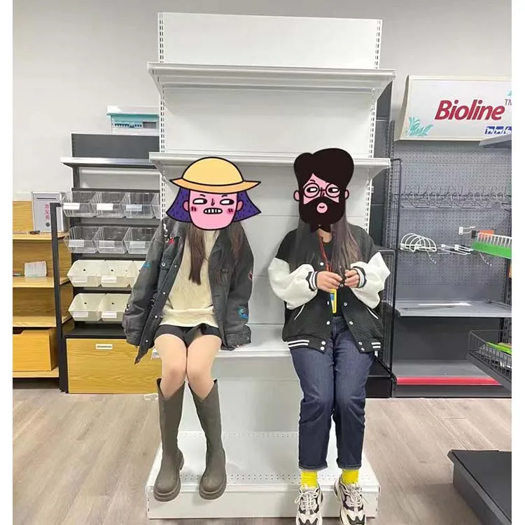 Chinese Manufacturers Custom Baby Carriage Shelf Widening And Crib Shelf Drugstore Wheelchair Display Rack