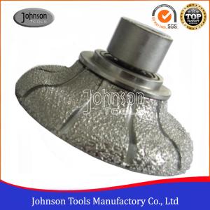 China 45-120mm Vacuum Brazing Diamond Router Bits for Shaping Various Stone on sale