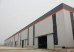 Prefab Portal Frame Logistics Steel Structure Warehouse GB ASTM Standard