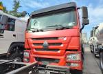 SINOTRUK HOWO Red 380HP 8×4 12Wheels High Capacity Oil Tank Truck