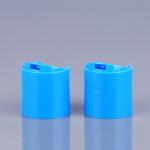 Blue 24mm Disc Top Cap Polypropylene Shampoo Bottle Cap