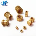 Customize male female copper CNC parts round thumb stud brass blind self
