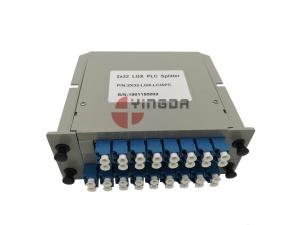 Wholesale 1x32 2x32 Lgx Plc Splitter Fiber Optic Cable Single Mode With LC SC Couplers from china suppliers