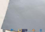 10.6oz 39" Grey PVC Coated Fiberglass Fabric For Fabric Air Duct 0.33mm