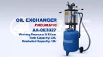 AA4C 80L Pneumatic Waste Oil Collector with Suction Tube Auto car waste Oil