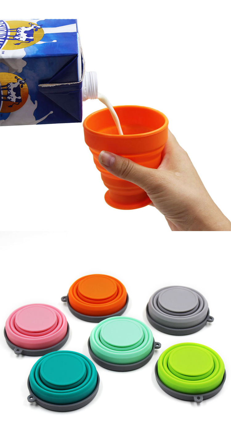 Reusable Collapsible Silicone Coffee Cup
