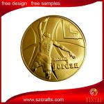 Fake gold/silver Masonic Knights Templar coin /Red Cross coin