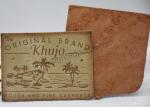 Brown PVC TPU Stitched On Jeans Leather Label SGS Embossed Leather Tags
