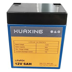 Wholesale CC CV 12v 6Ah Rechargeable Lifepo4 Battery MSDS RV Deep Cycle Battery Pack from china suppliers