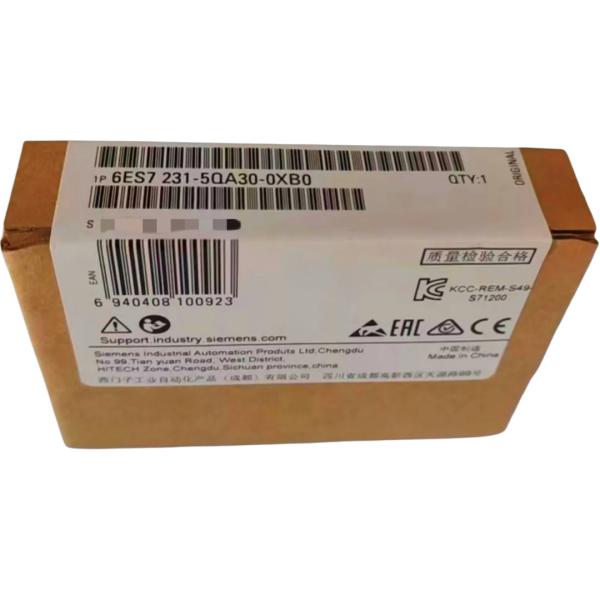 SIEMENS 6ES7231-5QA30-0XB0 SIMATIC S7-1200, ANALOG INPUT, SB 1231 TC, 1 AI THERMOCOUPLES TYPE J OR K