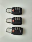 PC Material TSA Travel Locks 32.5g Color Customized TSA Certified Lock SGS