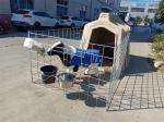 PE Material House Isolation Room Calf Shelters Plastic Calf Hutch 2200 * 1500 *