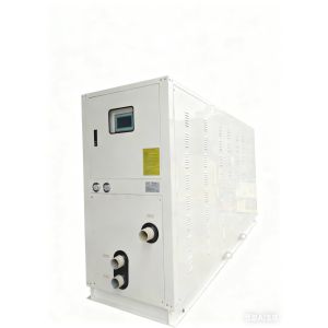 China Water-Cooled Screw Chiller Industrial Refrigerator with 380V/3Ph/50Hz Power 10-500 Tons Cooling Capacity and 5℃-35℃ Cooling Temperature on sale