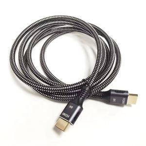 Wholesale High Speed 4K 8K UHD Braided Nylon 2.1 HDMI Cable For Ultimate Viewing Experience from china suppliers
