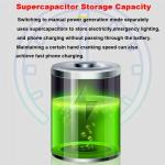Hand Crank Generator USB 5V Mobile Phone Power Bank AC 220V 150W Emergency Power