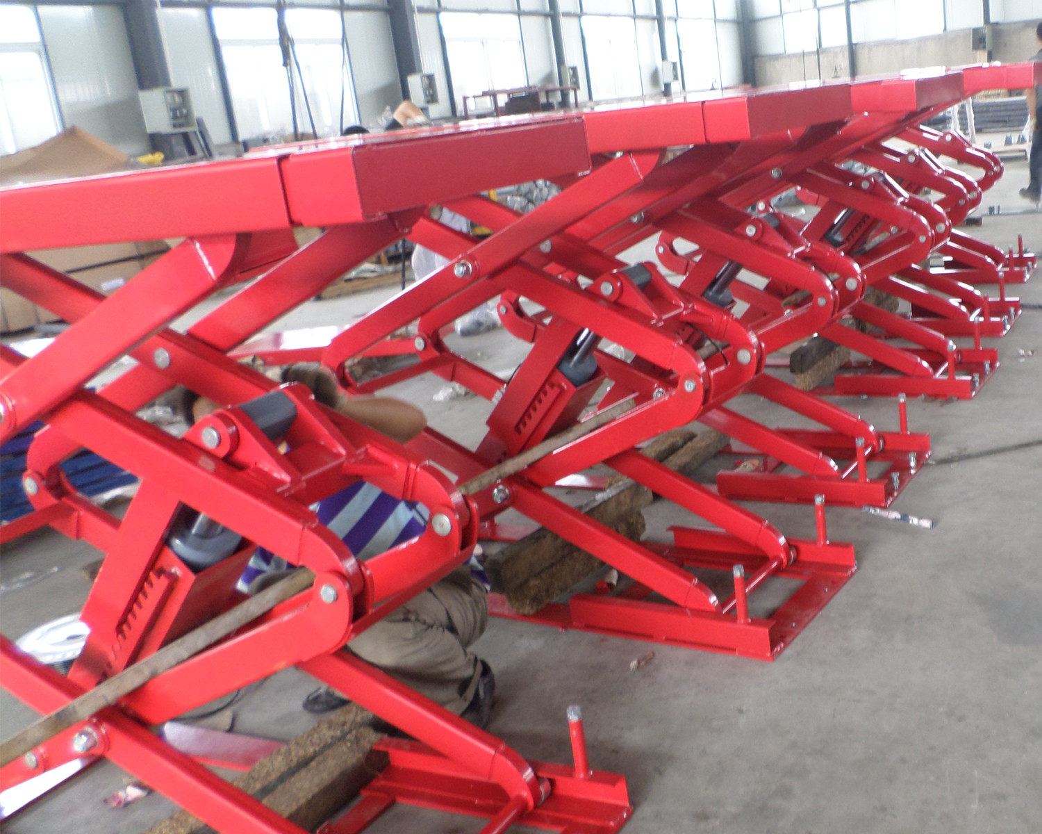 3.5T Small Car Scissor Lift For Car Repair Shop