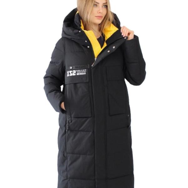 FODARLLOY Women Winter Hooded New Pure Colo Thick Warm Waterproof Jacket Female