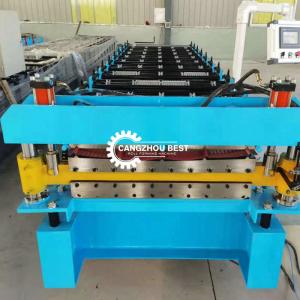 Wholesale 5v and Corrugated Roof Double Layer Deep Rib 0.3mm Steel Profile Roll Forming Machine from china suppliers