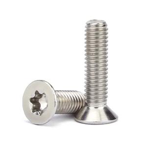Wholesale Stainless Steel Flat Head Din 965 Socket Screw Cross Recessed Countersunk Head Screw Metal Fastener from china suppliers