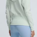 Pink Sports Loose Hoodie With Pocket Women's Training Running Sweater XL
