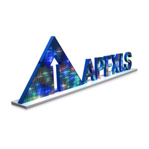 Buy cheap APEXLS Ph2.5mm Business LED Display LOGO 1000Nits 1500Nits Customized from wholesalers