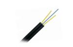 1 To 2 Core Fiber Optic Drop Cable FTTH LSZH Material