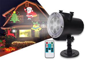 Wholesale 12 Slides Change Card Led Projector Light (black and white film) Cheaper from china suppliers
