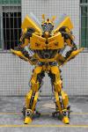 Customized Special Effect Equipment Smart Bumblebee Robot Characters for