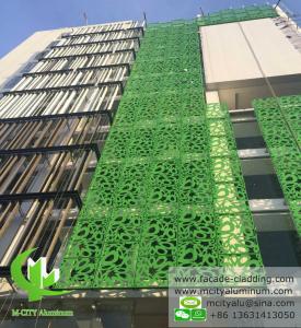 Wholesale Exterior Metal patterned aluminum facade cladding metal curtain wall decoration from china suppliers
