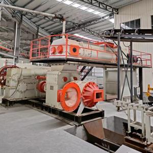 Wholesale Red Clay Bricks Produced By Double Stage Vacuum Extruder Automatic Brick Plant With Customizable Size from china suppliers