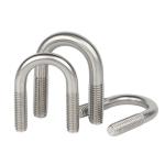 M10 Class A B C Carbon Steel Zinc Coated Round Bends U Metal Bolt DIN3570