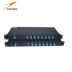 100GHZ 8CH DWDM Mux Demux Module Rack Mounted ITU Grid