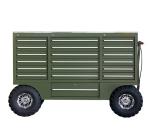 Stainless Steel Handles Heavy Loaded Tool Cart Trolley for Workshop Organization