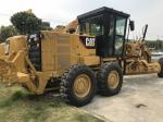 Yellow & Black Caterpillar 140k Used Motor Grader 190hp With Catc7 Engine Model