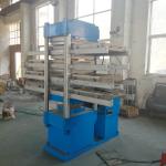 Four Layers Rubber Mat Making Machine Rubber Tile Press Electric Heating Column
