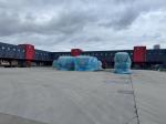 International transfer duty-free warehouse, import and export transfer station