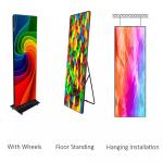 WIFI 4G USB Customized Led Display P2.5 P3 Outdoor Led Poster Screen Portable