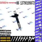 1KD-FTV Common Rail Fuel Nozzle Injector 095000-6180 095000-5890 For TOYOTA