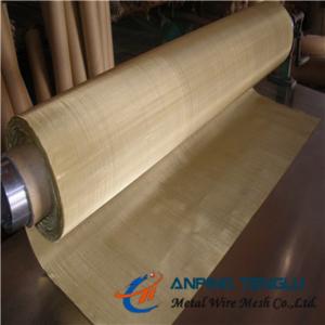 Wholesale Plain Dutch Weave Weave Brass Wire Mesh(Cloth), (10-50)×(52-250) Meshes from china suppliers
