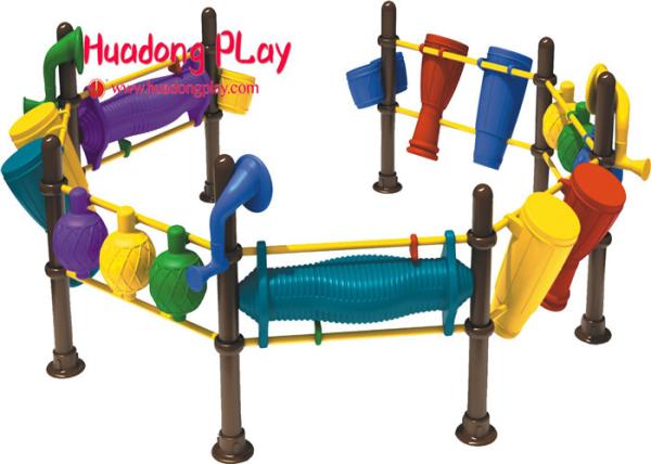 Colourful Kid'S Plastic Active Play Equipment Combination For At Least 3 Years