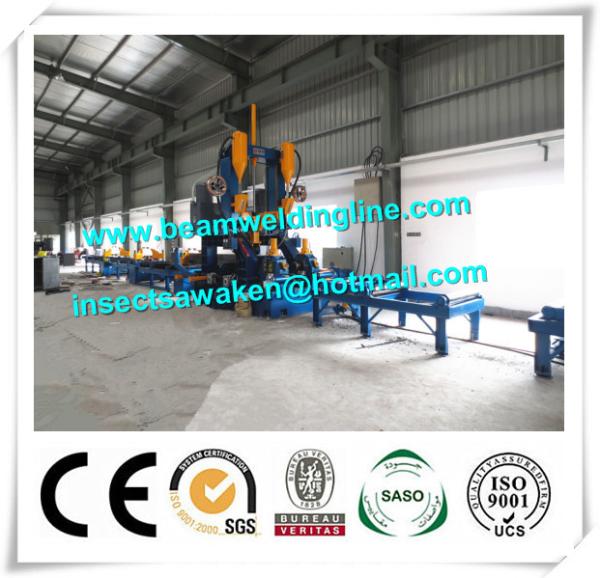 Quality Automatic H Beam Assembling Machine , H Beam Straightening Machine CE / ISO for sale