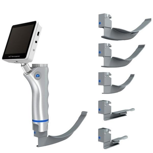 Video Laryngoscope Medical Device Equipment With Reusable Blade 304 Stainless