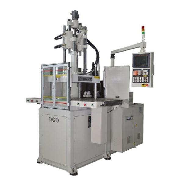 Shoe Sole Vertical plastic Injection Molding Machine with double slide