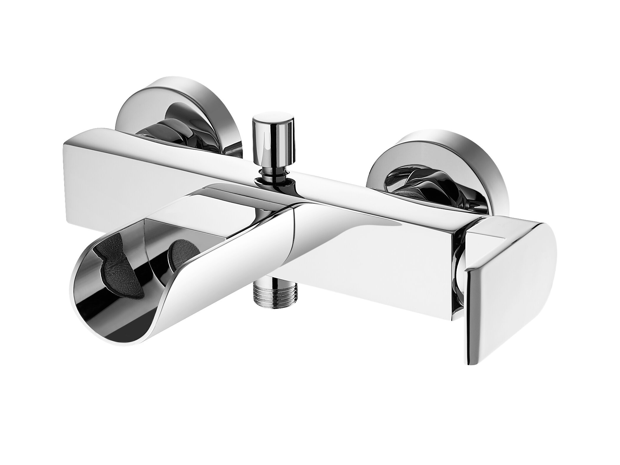 Waterfall Bath Tap Bath Mixer Tap Wall Mounted Tap Bath For Bathroom LED