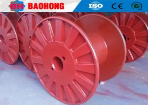 Wholesale Industrial Steel Cable Reel , Cable Spool Reel With Single Wall Rimmed Flange from china suppliers