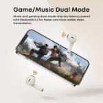 Langsdom Wireless Earbud 5.3 Stereo Bass Earphones 2024 Noise Cancelling Ear
