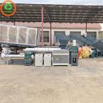 Double Stage Pelletizing Line For PE Plastic Film Plastic Granulator 2600*700