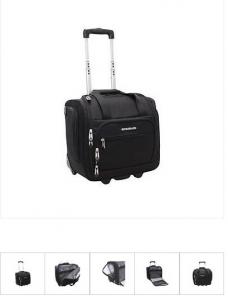China Carry On Luggage Wheeled Rolling Travel Bag Lightweight Under Seat Traveling-trolley bag on sale