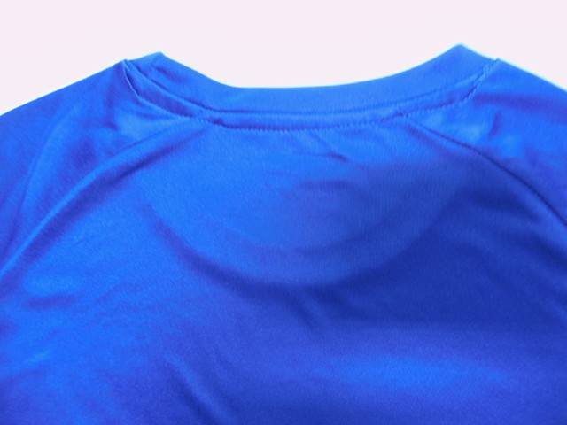 OEM Service Pantone Colors Blue Round Neck T Shirt For Boys Stretchable