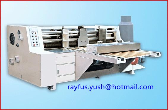 Rotary Slotting Machine Vacuum Suction Back Kick Feeding Electrical Combined